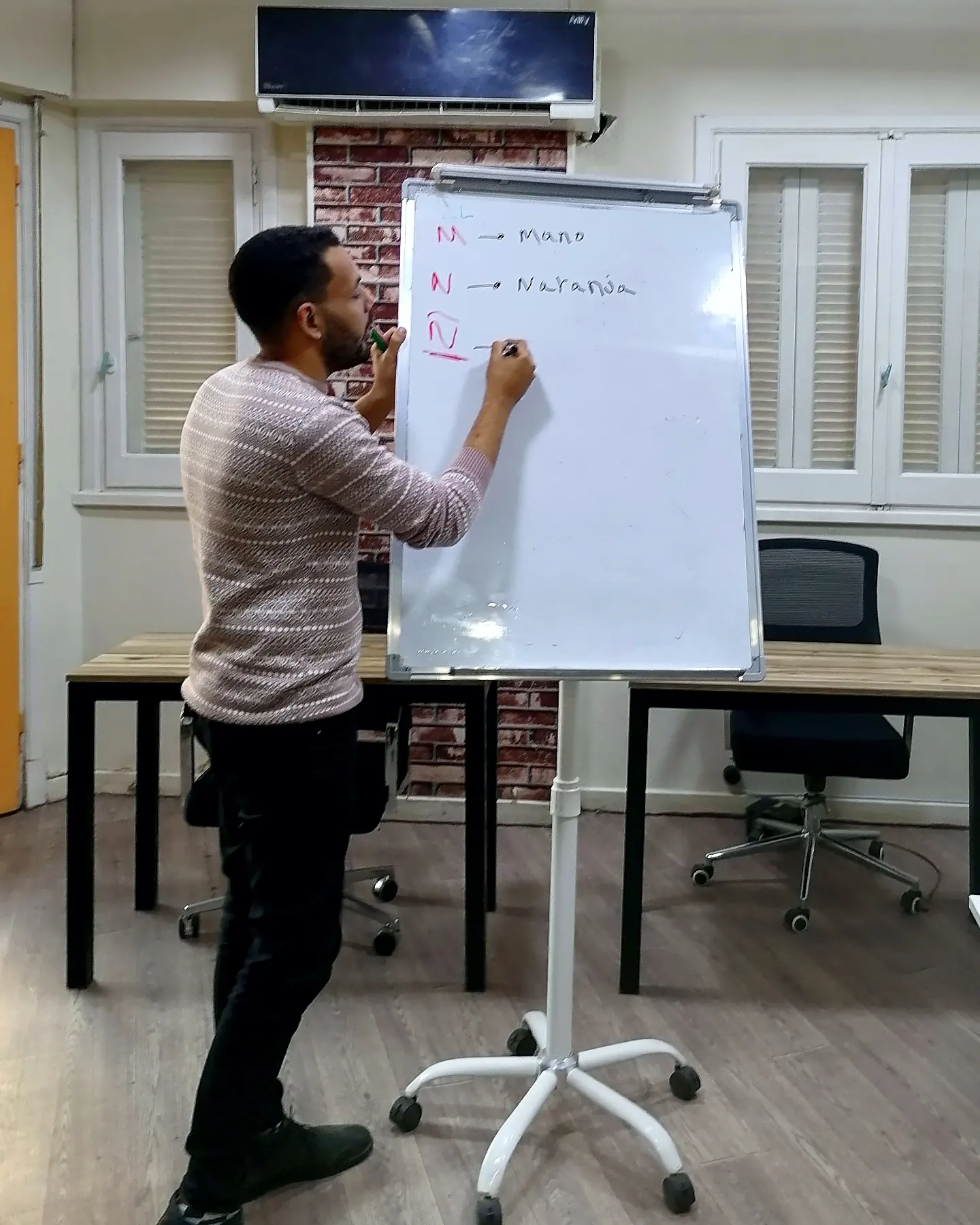 من الفعاليات التعليمية لكورس اللغة الصينية